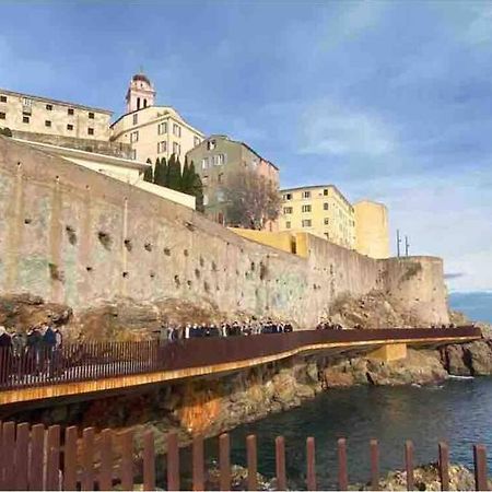 Appartement Vue Mer Avec Parking Gratuit Sur Place Bastia  Kültér fotó